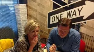 Magda Mołek i Filip Chajzer