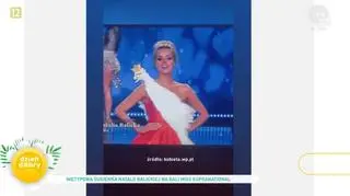 Miss Supranational 2021. Jak wygląda suknia z orłem Natalii Balickiej?