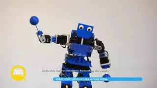 Melson - robot, który zna sztuki walki i przygotowuje się do Mundialu