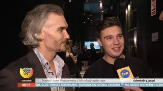 Maciej Myszkowski o synu: "To fajne, że możemy wyjść razem i napić się drinka"