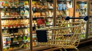 zakupy, supermarket, koszyk, sklep