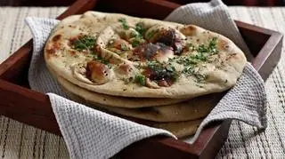 naan, placek, kuchnia, przepis