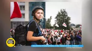 Białoruska fotografka, która tworzy zdjęcia - symbole rewolucji. "Po postrzeleniu kolegi nie czuję się bezpiecznie"