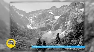 Morskie Oko wysycha. "Co roku osypują się całe tony piachu"