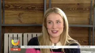 Natalia Klimas o zachciankach w ciąży: "O 23 mąż chodzi do sklepu po lody i ogórki kiszone"