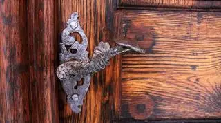 zamek, drzwi, zamek w drzwiach, klamka