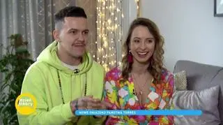 Tomasz Torres i Paulina Łaba pokazali swój dom i opowiedzieli o małżeństwie w Dzień Dobry TVN