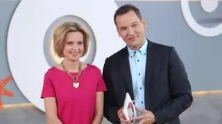 Jola Pieńkowska i Robert Kantereit