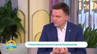 Strajk kobiet w Polsce. Szymon Hołownia: "Państwo nie ma prawa zmuszać kobiet do heroizmu"