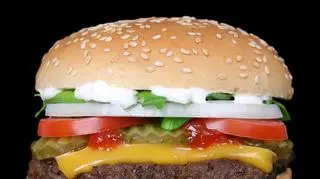 Hamburger, fast food