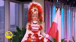 Pani Polska w Dzień Dobry TVN świętuje "niepodległość z mniejszą ilością patosu, a z większą ilością dobrej energii"