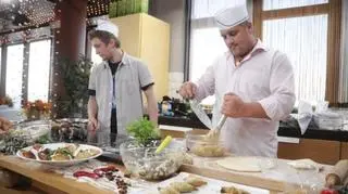 Kuchnia pierogami pachnąca