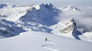 zimowe Alpy