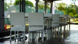 krzesła, restauracja, lockdown