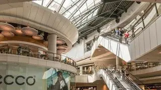 galeria handlowa, sklep, schody, centrum handlowe, zakupy