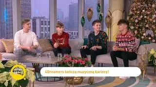 4Dreamers kończy działalność. Wiadomość podali w Dzień Dobry TVN. Co dalej planują Tomek, Maks, Kuba i Mateusz?
