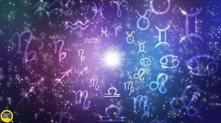 Grafika ze znakami zodiaku
