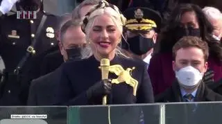 Lady Gaga na zaprzysiężeniu
