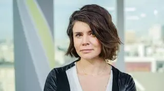 Żona Stinga Trudie Styler i Małgorzata Szumowska na planie filmu "Infinite Storm"