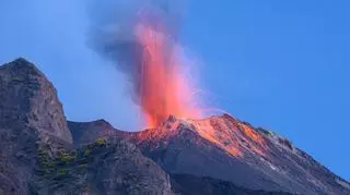 Wybuch wulkanu Stromboli