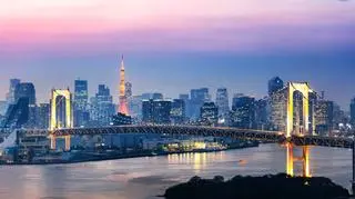 most tęczowy japonia