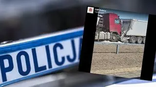 Tragiczny wypadek w drodze do Gdańska. Auto osobowe zostało zmiażdżone przez dwie ciężarówki