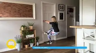 Ćwiczenia z klamką - Katarzyna Bigos zachęca do treningu w domu