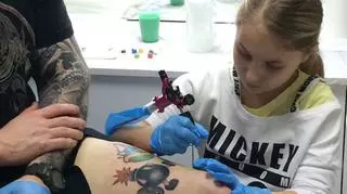 Najmłodsza tatuatorka w Polsce ma 11 lat. Kim jest Nadia Latusek?