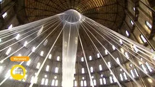 Niezwykła instalacja w Wolskich Rotundach. "To perełka na skalę światową"