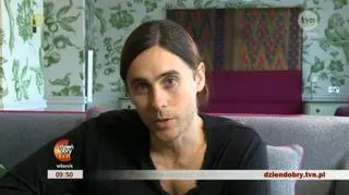 Jared Leto paraduje w Toronto z zielonymi włosami