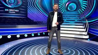Bartek Jędrzejak w studiu Big Brothera