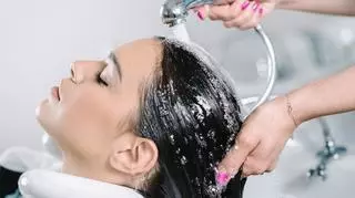 mycie włosów 