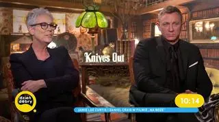 Jamie Lee Curtis i Daniel Craig o filmie "Na noże": "Genialny scenariusz"