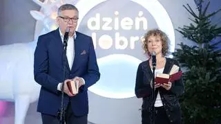 Magia Świąt w studiu Dzień Dobry TVN. Artur Andrus i Alicja Majewska zaśpiewali wspólnie utwór „Kolęda pocieszycielka”