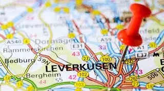 Leverkusen, mapa