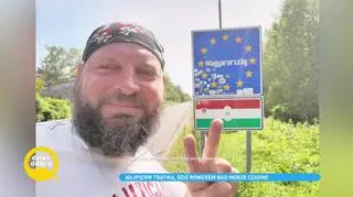 Wyruszył na tratwie nad Morze Czarne. Podróżuje nadal, choć musiał zmienić środek transportu. "Nie ma opcji, żebym zrezygnował"