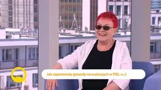Krystyna Gucewicz o książce "Wakacje gwiazd w PRL. Cały ten szpan"