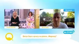 Borys Szyc opowiada o pracy na planie filmu "Magnezja"