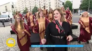 Joanna Kołaczkowska i ciałopozytywny koncert Gospel Joy. "Skoro ciało się rusza, to i dusza też troszeczkę się rozrusza"