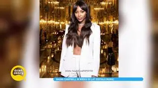 Naomi Campbell została mamą w wieku 50 lat. "Nie ma większej miłości"
