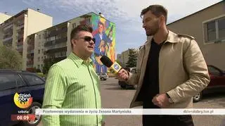 Zenon Martyniuk o rodzinie, muralu i filmie, który opowiada historię jego życia