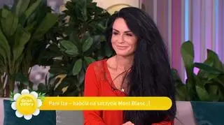 Izabela Tymich Janasik jest tancerką i babcią. Kobieta niedawno zdobyła Mont Blnac.