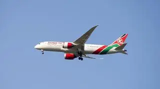 Londyn. Ciało pasażera wypadło z samolotu linii Kenya Airways do ogródka