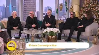 Czerwone Gitary świętują jubileusz. Z tej okazji gościli w Dzień Dobry TVN i wykonali na naszej scenie utwór "Tak bardzo"