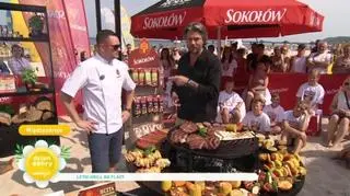 Wakacyjny grill dla dzieci i dorosłych. Jak przygotować tortillę z kabanosem?