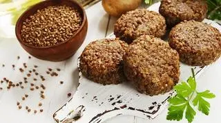 kotlety z kaszy gryczanej