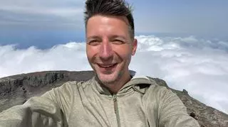 Michał Cessanis na najwyższym szczycie Portugalii. "Na ostatnim odcinku idzie się niemalże na czworakach"