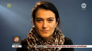 Obcokrajowcy uczą się polskiego