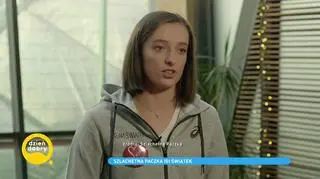 Iga Świątek wzięła udział w akcji "Szlachetna Paczka"