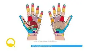 Refleksologia rąk poprawia funkcjonowanie całego ciała. Możesz przeprowadzić ją w domu